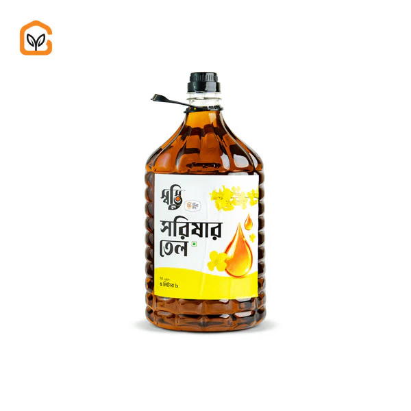 Shsoti-Mastraid-oil5lt দেশি সরিষার তেল/Deshi Mustard Oil 5ltr. - Image 1